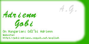 adrienn gobi business card